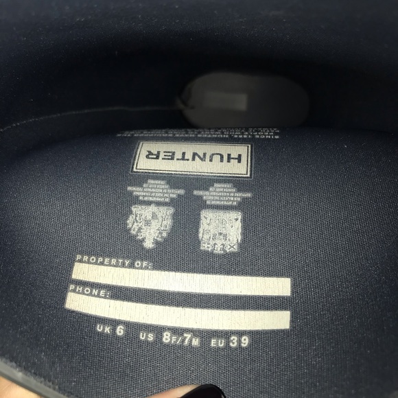 Hunter rain boots - Picture 7 of 7